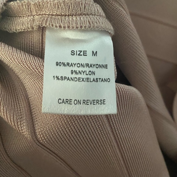 House of CB Nude Bandage Dress - Picture 3 of 3